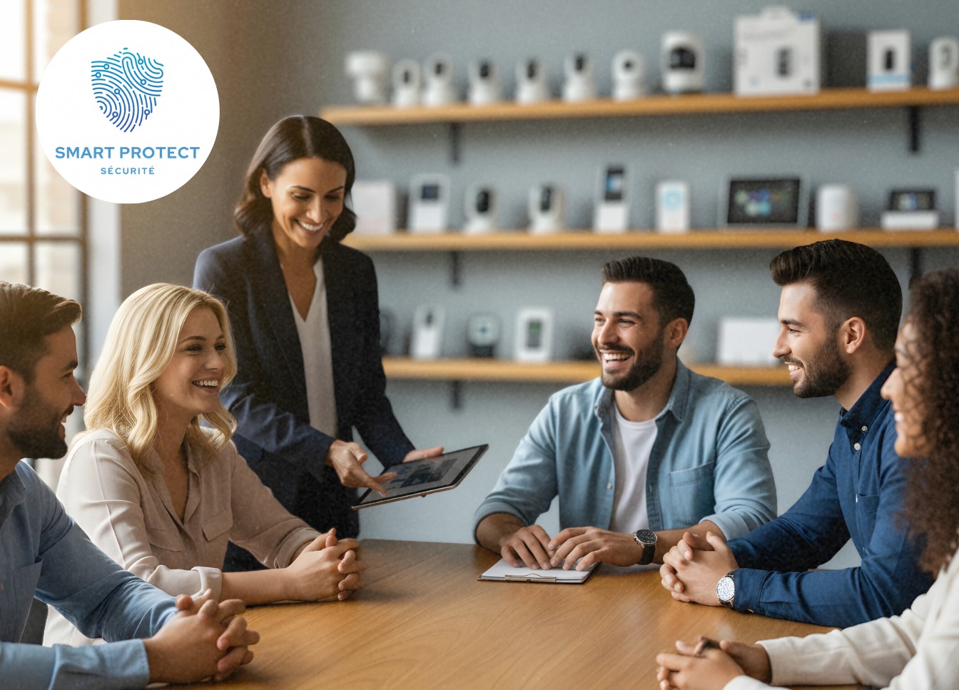 L'équipe Smart Protect - Experts en vidéosurveillance